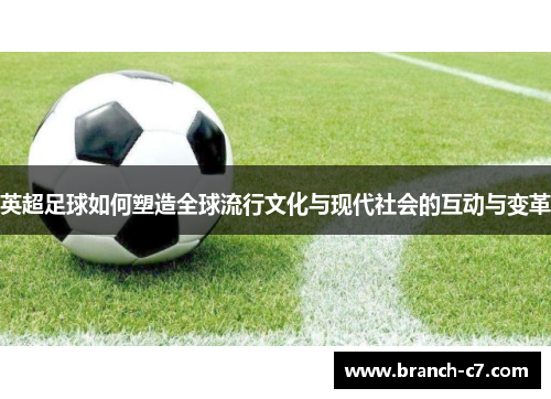 英超足球如何塑造全球流行文化与现代社会的互动与变革 英超足球如何塑造全球流行文化与现代社会的互动与变革